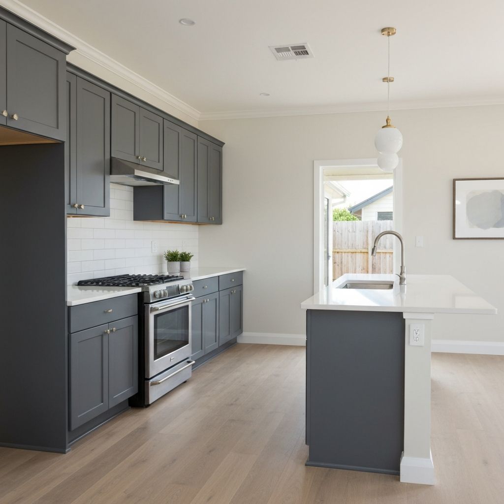 Kitchen Fire Damage - After restoration